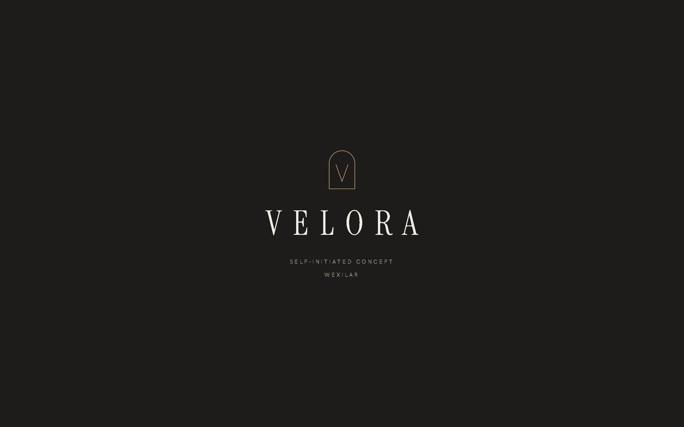 VELORA — Self-initiated concept — WEXILAR.